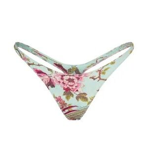 Cavalli x Skims Fagianella Print Thong Medium Women NWT